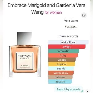 Vera Wang Embrace Fragrance with Silver Cap